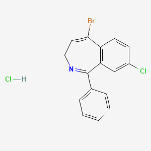 8-chloro-5-bromo-1-phenyl-3H-2-benzazepine hydrochloride