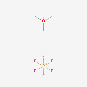 molecular formula C3H9F6OP B084778 Trimethyloxonium hexafluorophosphate CAS No. 12116-05-1