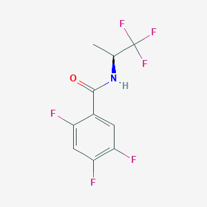 (S)-2,4,5-Trifluoro-N-(1,1,1-trifluoropropan-2-yl)benzamide