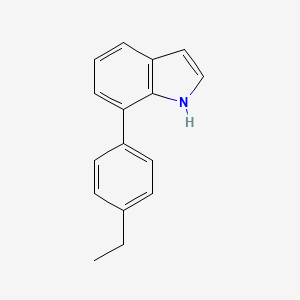 1h-Indole,7-(4-ethylphenyl)-