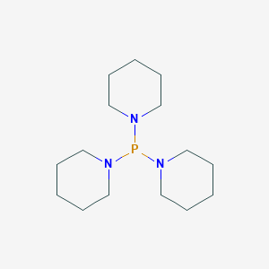 molecular formula C15H30N3P B084781 Tripiperidinophosphine CAS No. 13954-38-6