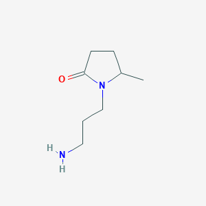 1-(3-Amino-propyl)-5-methyl-pyrrolidin-2-one