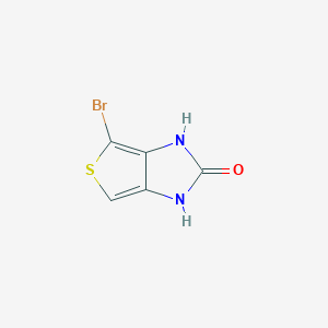 molecular formula C5H3BrN2OS B8478201 4-Bromo-1H-thieno[3,4-d]imidazol-2(3H)-one 