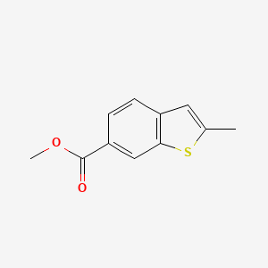 Benzo(b)thiophene-6-carboxylic acid, 2-methyl-, methyl ester