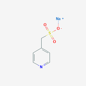 molecular formula C6H6NNaO3S B8478278 Sodium 4-pyridinylmethanesulfonate 