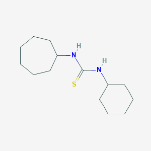 1-Cycloheptyl-3-cyclohexylthiourea