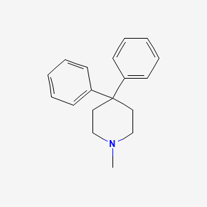 molecular formula C18H21N B8478426 1-Methyl-4,4-diphenylpiperidine CAS No. 31309-39-4