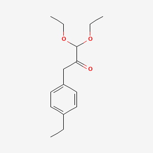 1,1-Diethoxy-3-(4-ethylphenyl)propan-2-one