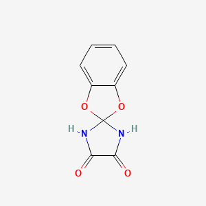 Spiro[1,3-benzodioxole-2,2'-imidazolidine]-4',5'-dione