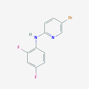 (5-Bromo-pyridin-2-yl)-(2,4-difluoro-phenyl)-amine
