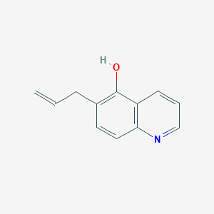 molecular formula C12H11NO B8478853 6-Allylquinolin-5-ol 