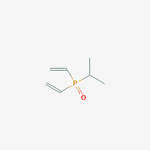 molecular formula C7H13OP B8479189 Diethenyl(propan-2-yl)phosphane oxide 