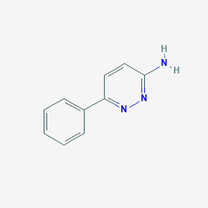 molecular formula C10H9N3 B084792 6-Phenylpyridazin-3-amine CAS No. 14966-91-7