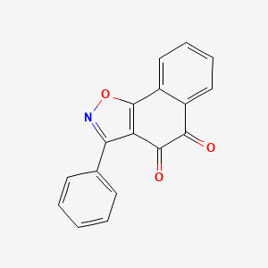 3-Phenylnaphth[2,1-d]isoxazole-4,5-dione