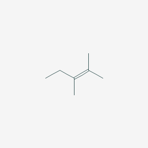 molecular formula C7H14 B084793 2,3-Dimethyl-2-pentene CAS No. 10574-37-5