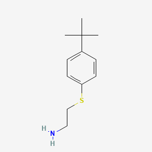 2-(4-t-Butylphenylthio)ethylamine