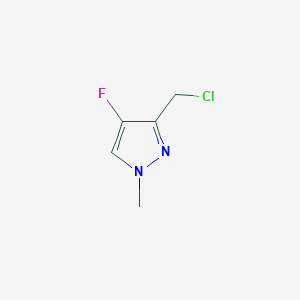 3-(Chloromethyl)-4-fluoro-1-methyl-1H-pyrazole