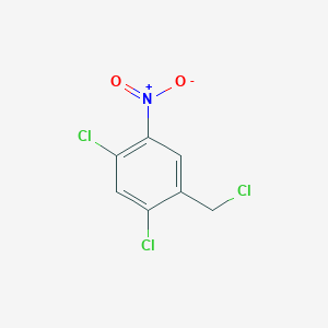 1,5-Dichloro-2-(chloromethyl)-4-nitrobenzene