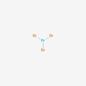 molecular formula Br3Pr B084794 Praseodymium bromide CAS No. 13536-53-3