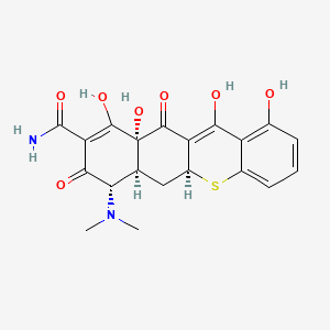 molecular formula C20H20N2O7S B8479896 6-Thiatetracycline CAS No. 59753-24-1