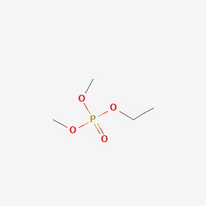 molecular formula C4H11O4P B084799 Ethyl dimethyl phosphate CAS No. 10463-05-5