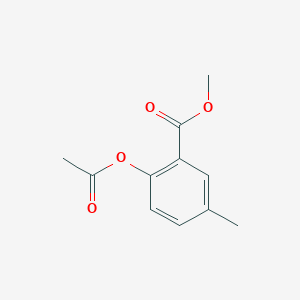2Acetoxy-5-methylbenzoic acid, methyl ester