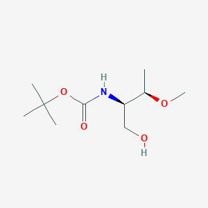 ((1R,2R)-1-hydroxymethyl-2-methoxy-propyl)-carbamic acid t-butyl ester