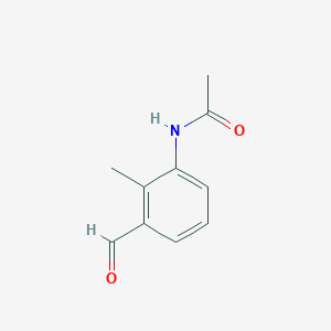 2-Methyl-3-acetylamino-benzaldehyde
