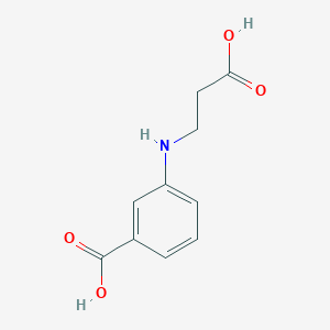 N-(2-Carboxyethyl)-3-aminobenzoic acid