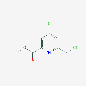 Methyl 4-chloro-6-(chloromethyl)pyridine-2-carboxylate