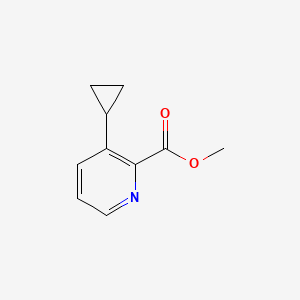 molecular formula C10H11NO2 B8480174 Methyl 3-cyclopropylpicolinate CAS No. 878805-24-4