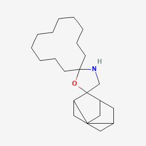 molecular formula C23H39NO B8480178 Dispiro[adamantane-2,5'-oxazolidine-2',1