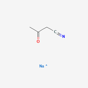 molecular formula C4H5NNaO B8480401 Cyanoacetone sodium 