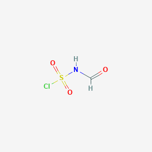 molecular formula CH2ClNO3S B8480462 N-formylsulfamoyl chloride 