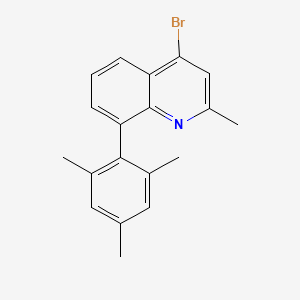 4-Bromo-8-mesityl-2-methylquinoline