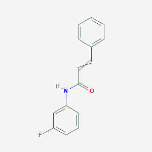 N-(3-fluorophenyl)-3-phenylacrylamide