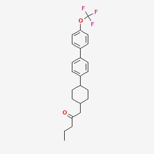 4'-(4-(2-Oxopentyl)cyclohexyl)-4-trifluoromethoxybiphenyl