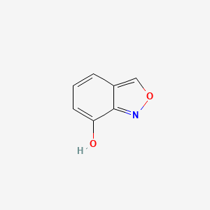 molecular formula C7H5NO2 B8480590 2,1-Benzisoxazol-7-ol 