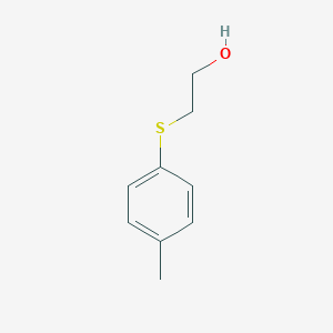 molecular formula C9H12OS B084808 Ethanol, 2-[(4-methylphenyl)thio]- CAS No. 13290-16-9