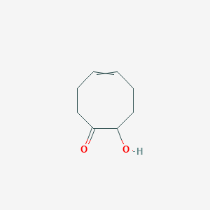 molecular formula C8H12O2 B8481084 2-Hydroxy-5-cycloocten-1-one 