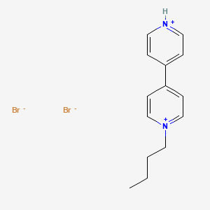molecular formula C14H18Br2N2 B8481274 1-Butyl-4,4'-bipyridinium bromide CAS No. 39127-07-6