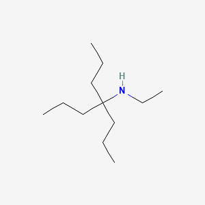 molecular formula C12H27N B8481695 N-Ethyl-1,1-di-n-propyl-n-butylamine 