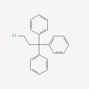 molecular formula C21H19Cl B8481719 3,3,3-Triphenylpropyl chloride CAS No. 14865-73-7
