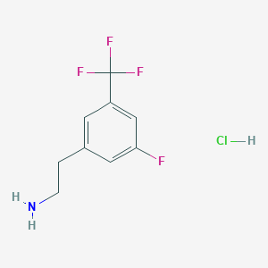 2-(3-Fluoro-5-trifluoromethyl-phenyl)-ethylamine hydrochloride