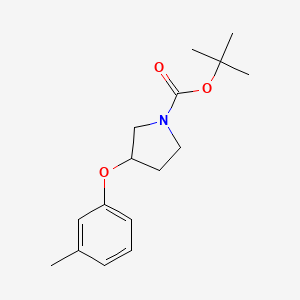 Tert-butyl 3-(m-tolyloxy)pyrrolidine-1-carboxylate