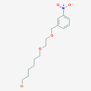 1-[(2-[(6-Bromohexyl)oxy]ethoxy)methyl]-3-nitrobenzene