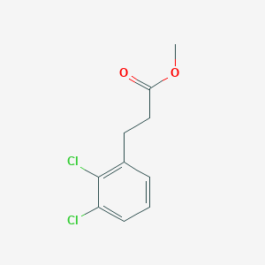 molecular formula C10H10Cl2O2 B8482419 Methyl 3-(2,3-dichlorophenyl)propionate 