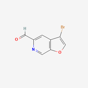 3-Bromofuro[2,3-c]pyridine-5-carbaldehyde