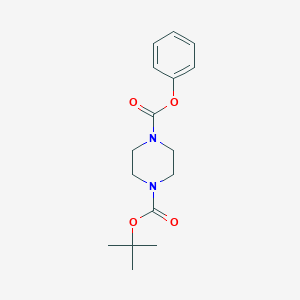 Piperazine-1,4-dicarboxylic acid tert-butyl ester phenyl ester