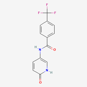molecular formula C13H9F3N2O2 B8482967 N-(6-Hydroxy-pyridin-3-yl)-4-trifluoromethyl-benzamide 